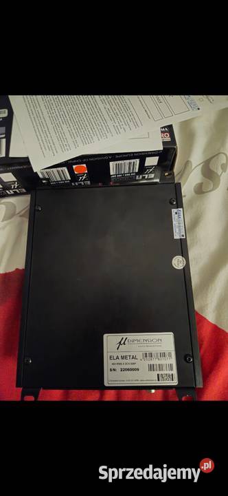 Wzmacniacz Element Dimension Ela Metal 2x600w Glinojeck