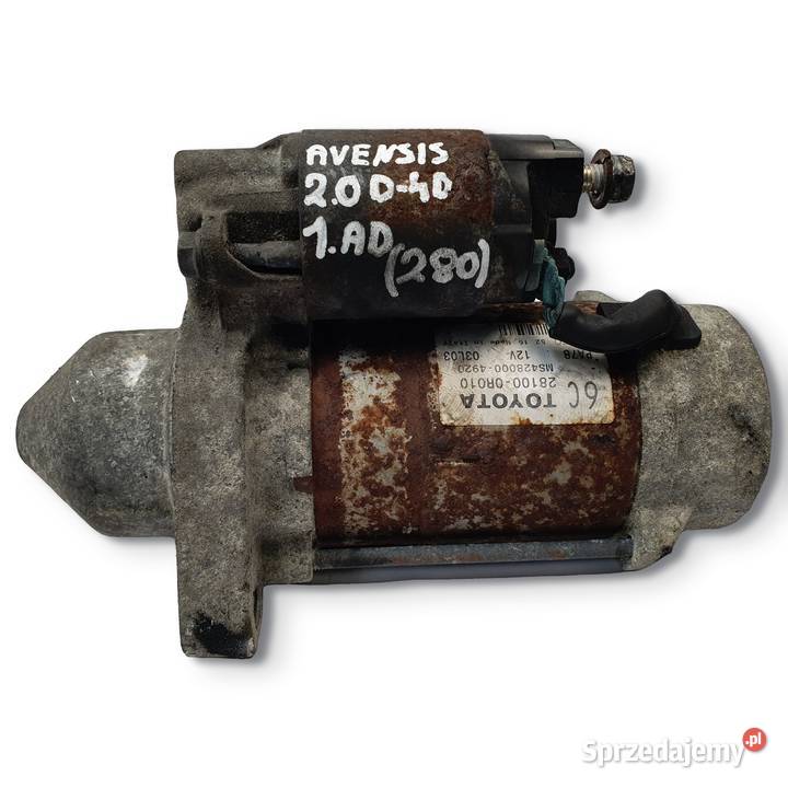 ROZRUSZNIK Toyota Avensis T25 20 D4D 281000R010 Chełm sprzedam