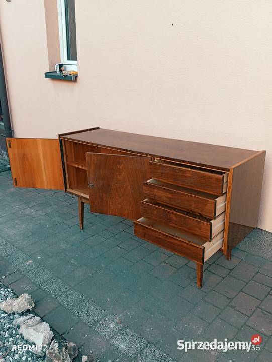 Komoda PRL SAlbracht transport Myszków
