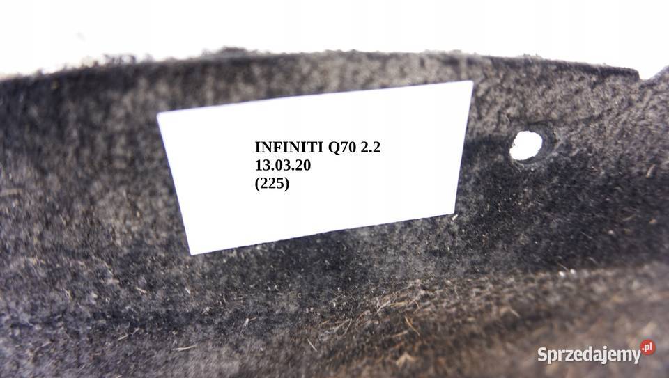 WYGŁUSZENIE NADKOLA TYŁ INFINITI Q70 22D Nowy Tomyśl