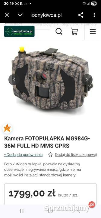 Fotopulapka nowa Kamienna Góra