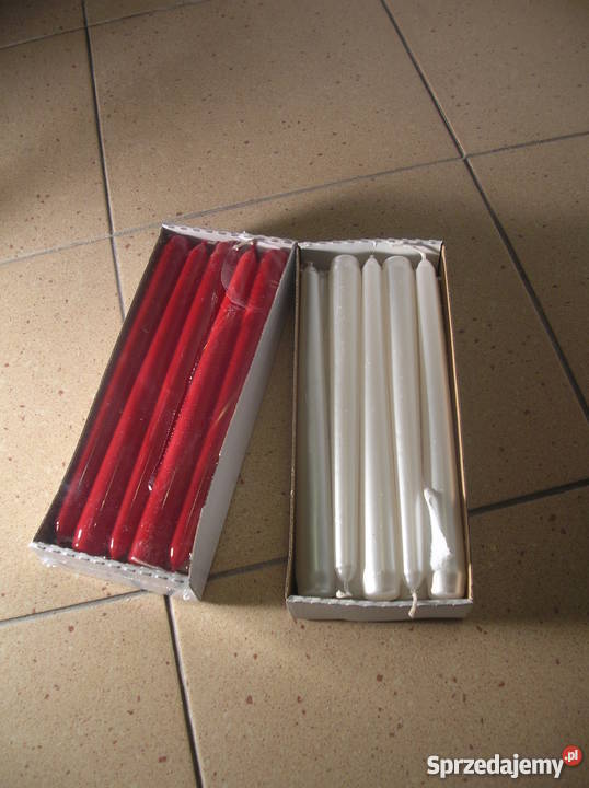 Świeczki Welurowe 275 Świece Metaliczne 190 Siewierz