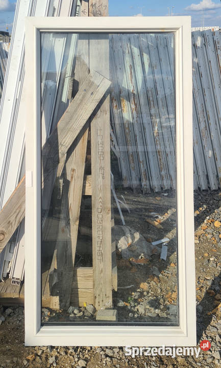 OKNA KacprzaK Witryna 78X149 FIX Używany PCV Lublin sprzedam