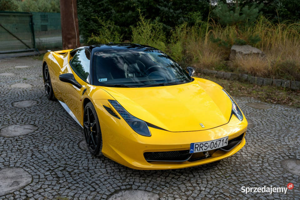 Ferrari 458 Italia 45 V8 569HP Pakiet Carbon Motoryzacja Ropczyce