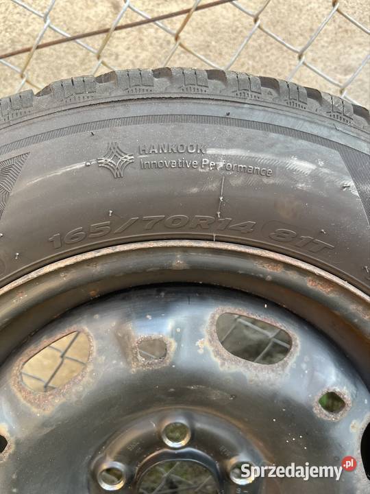 Opony zimowe stalowe felgi 16570 R14 91T