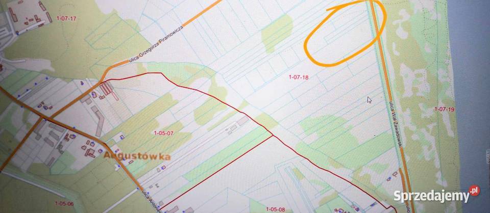 Sprzedam działki Mokotów Łuk Siekierkowski 550zł/m2 Nieruchomości Warszawa