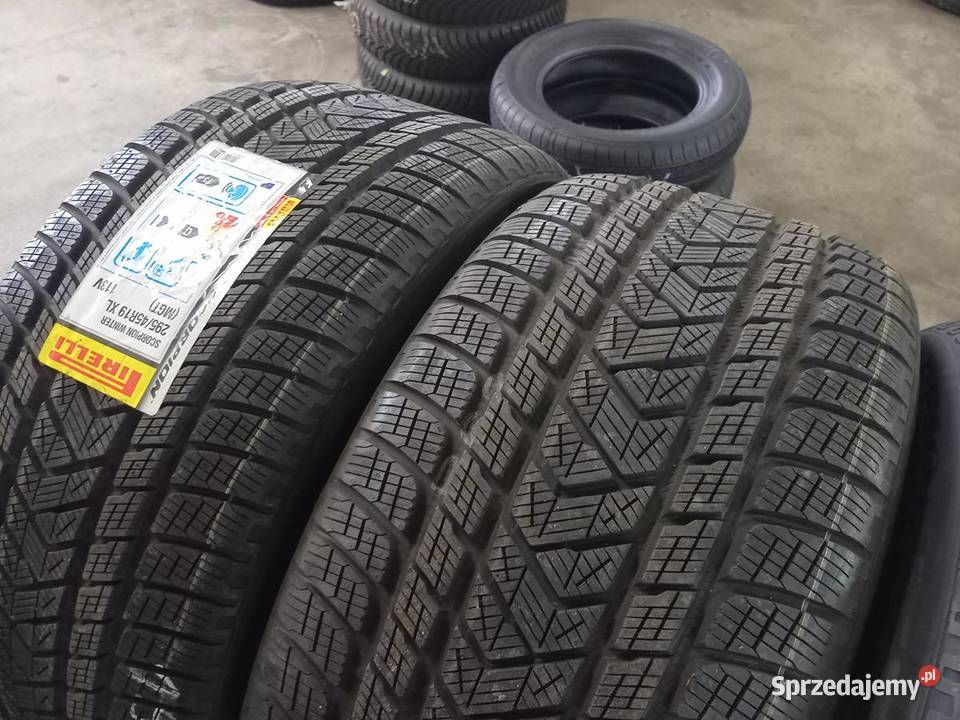 4x Opona nieużywana zimowa 29545R20 PIRELLI 489 podlaskie Zaścianki sprzedam