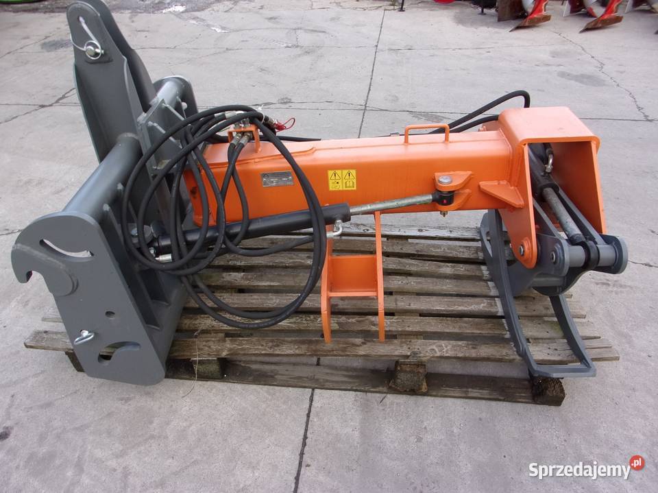 Chwytak do drewna kleszcze do zrywki dostępne Leśnictwo łódzkie sprzedam