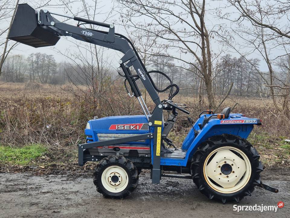 Traktorek ISEKI TA207D 20 44 Wspomaganie Ładowacz czołowy Małuszyn