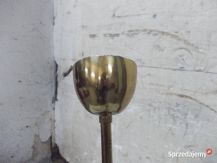Stara wisząca lampa PRL vintage Czechosłowacka Bielsko-Biała