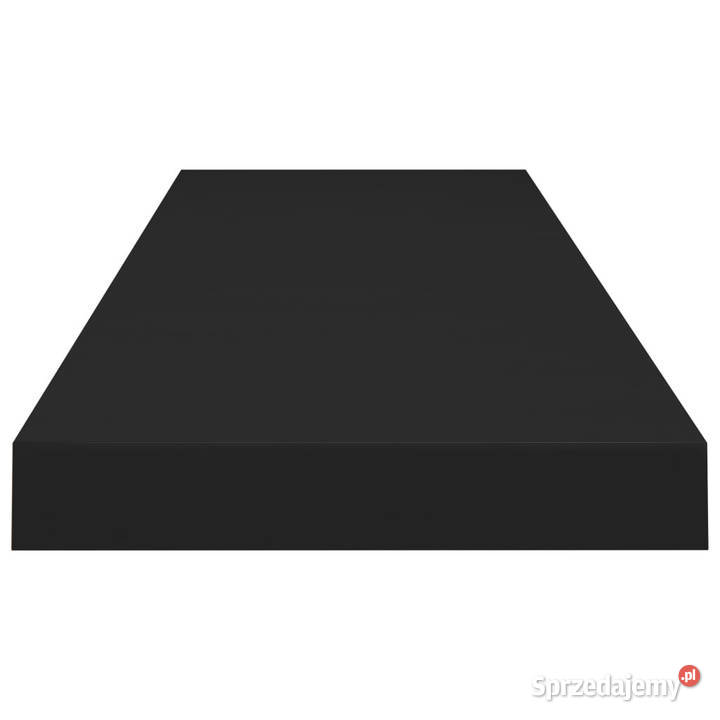 Półki ścienne 2 czarne 90x235x38 MDF WM323839 Warszawa