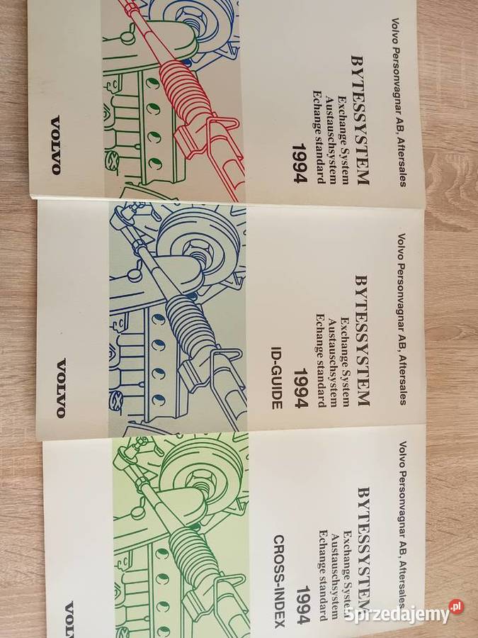 Volvo katalogi części Oblekoń