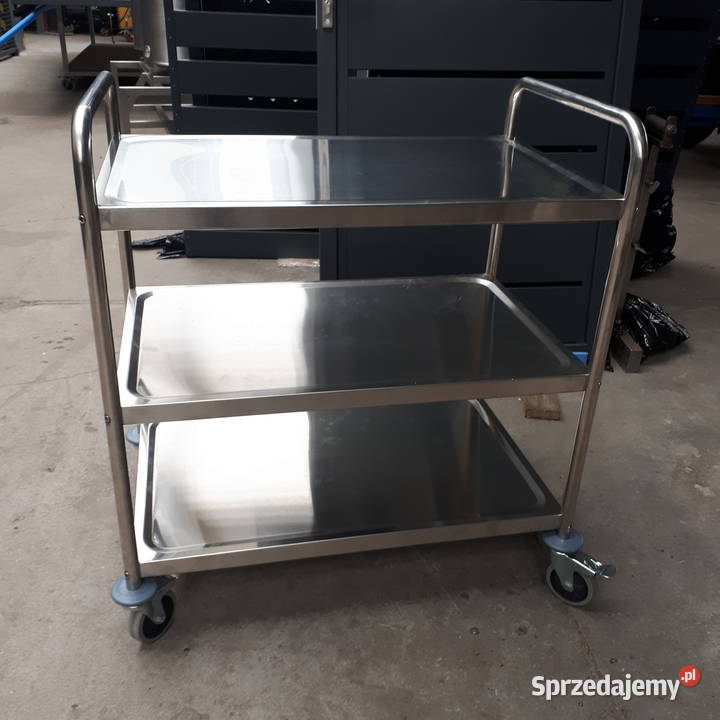 Wózek kelnerski jezdny 3półkowy Karzcino