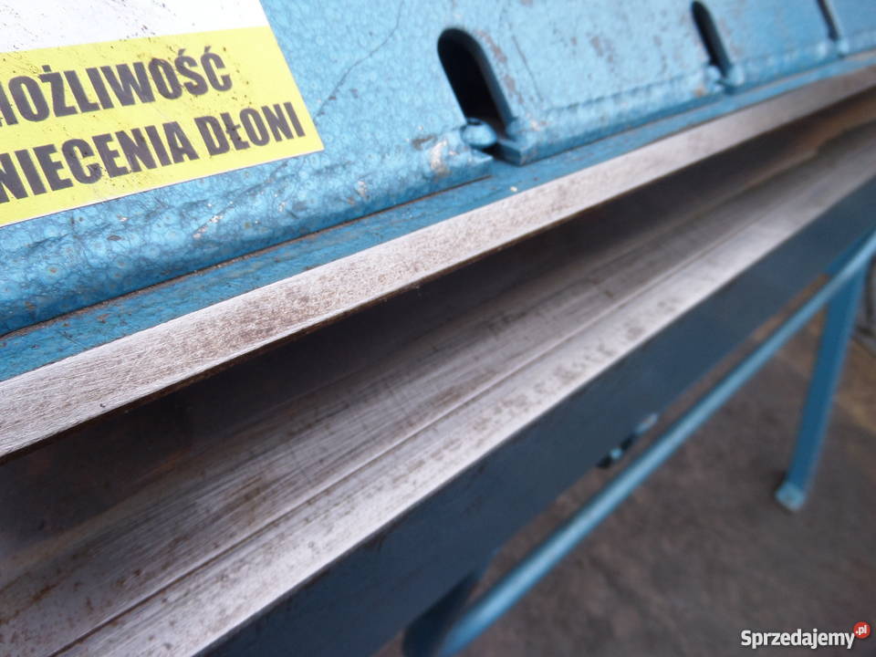 ZAGINARKA giętarka do blachy METALLKRAFT HSBM Ostrów Wielkopolski