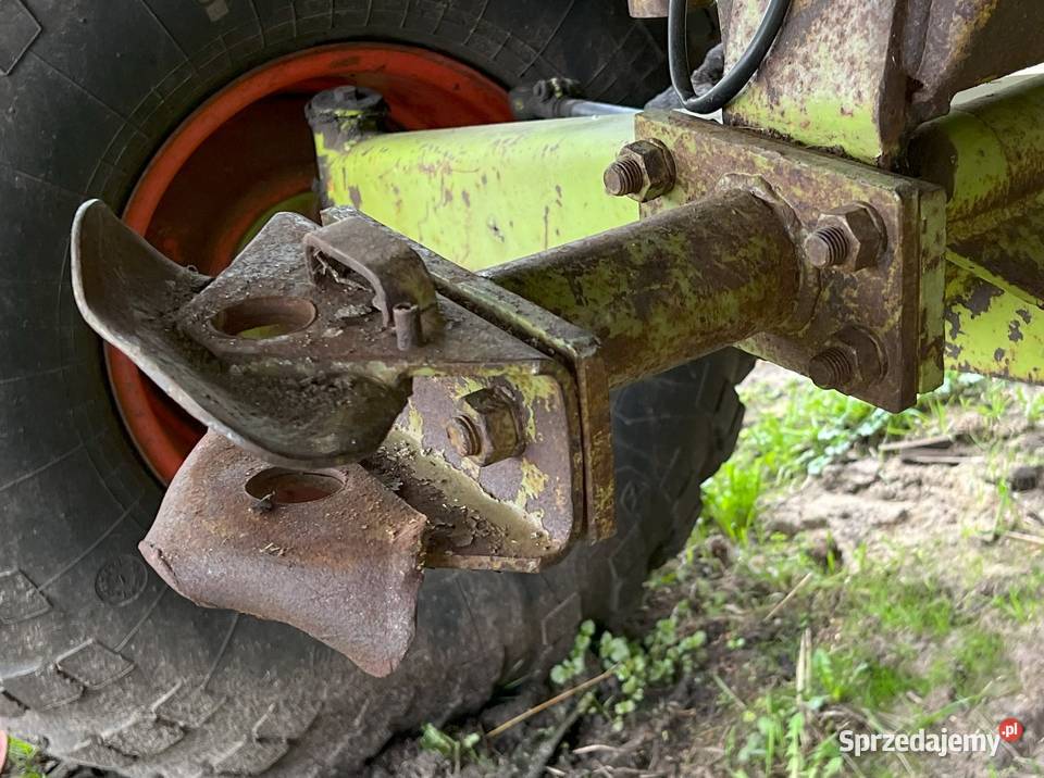 Zaczep wózka heder kombajn claas Dominator Zahajki