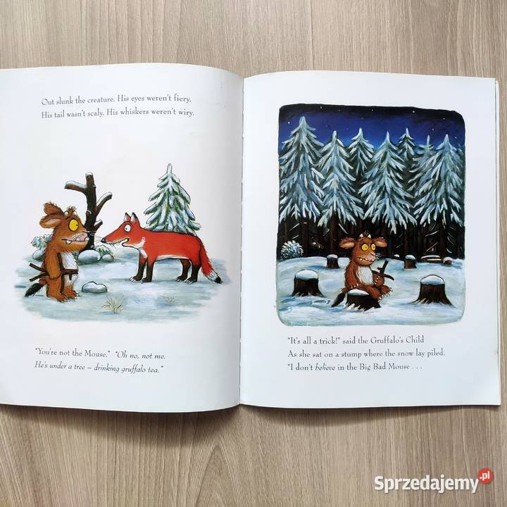The Gruffalos Child książka angielski dzieci Tuchola