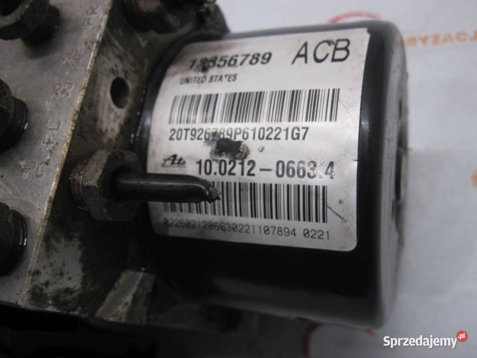ASTRA J 14T pompa ABS 13356789 osobowe Części samochodowe Kielce