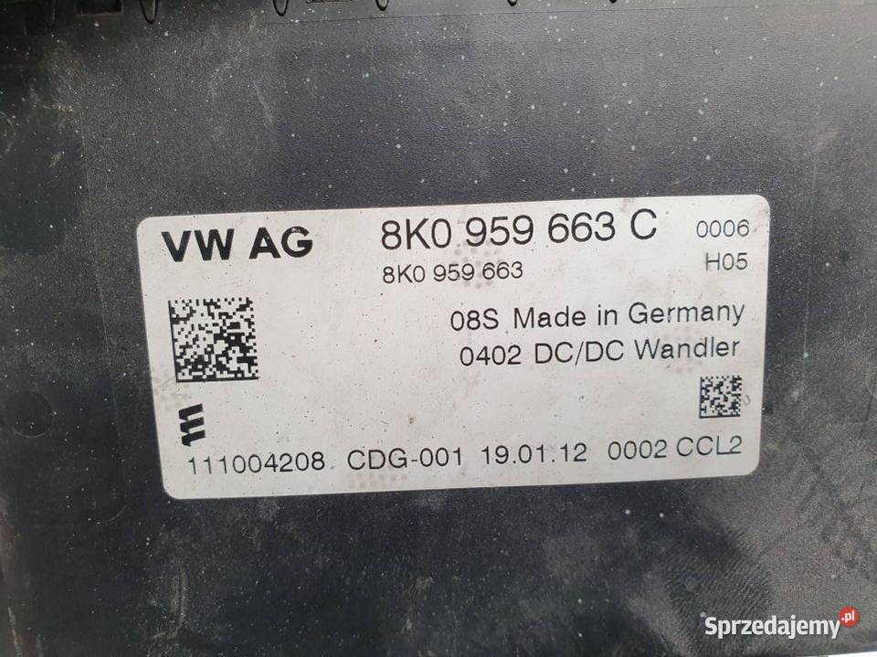 MODUŁ AUDI A8 D4 8K0959663C Lipno