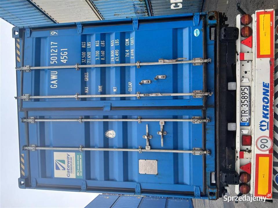 Kontenery morskie sprzedaż transport wynajem Zbąszyń