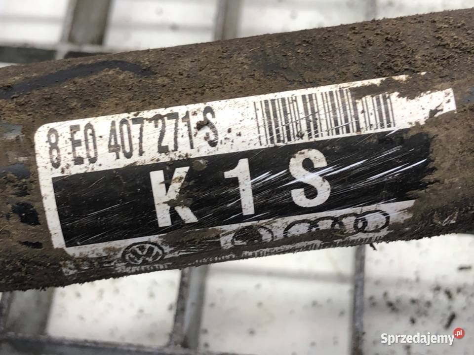 PÓŁOŚ LEWY PRZÓD AUDI A4 B6 8E0407271S 19 116 podkarpackie