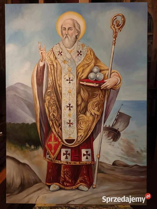 Obrazy religijne na zamówienie olej na płótnie Toruń