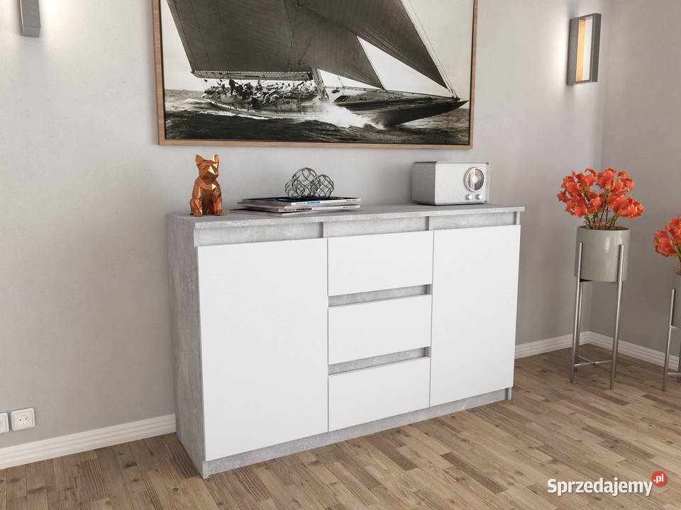 Komoda 120 Do Salonu 3 Szuflady Nowoczesna Elbląg