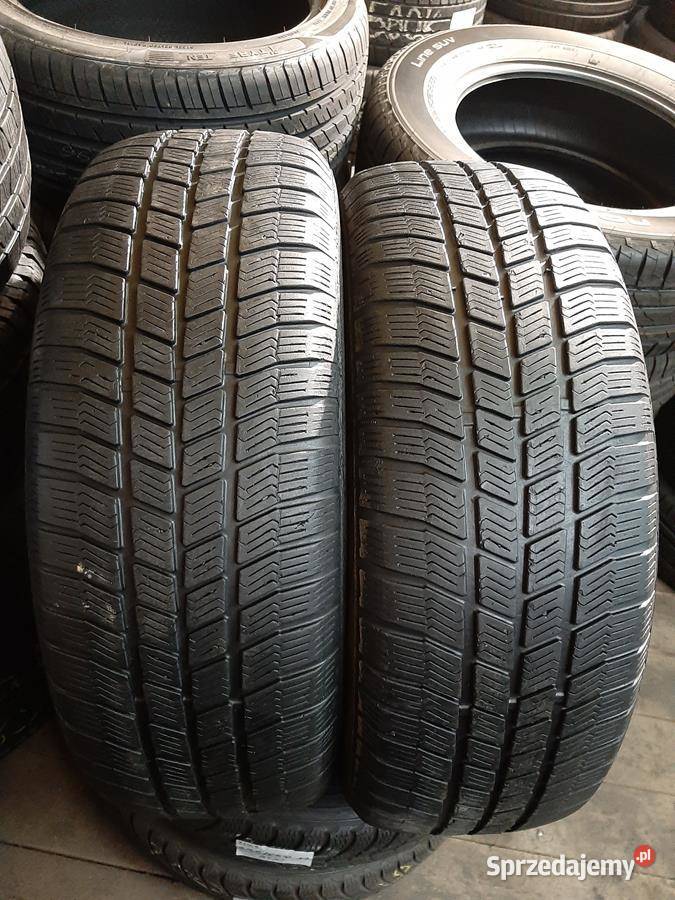 2x Opona UŻYWANA ZIMOWA 23565R17 BARUM 149 Zaścianki sprzedam