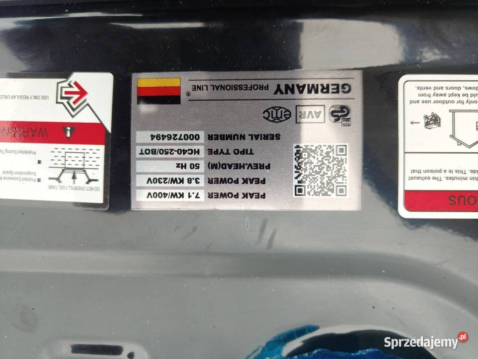 Agregat prądotwórczy NOWY Agregaty prądotwórcze łódzkie Aleksandrów Łódzki