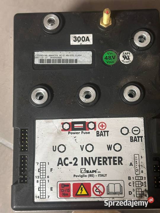 Sterownik ZAPI AC2 FZ5283NA 8804724 48V 375A Antonie