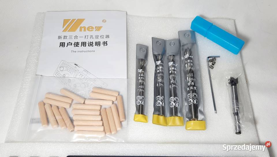 Narzędzie łączenia kołki konfirmaty pozycjoner Zestawy narzędzi lubuskie Gubin sprzedam