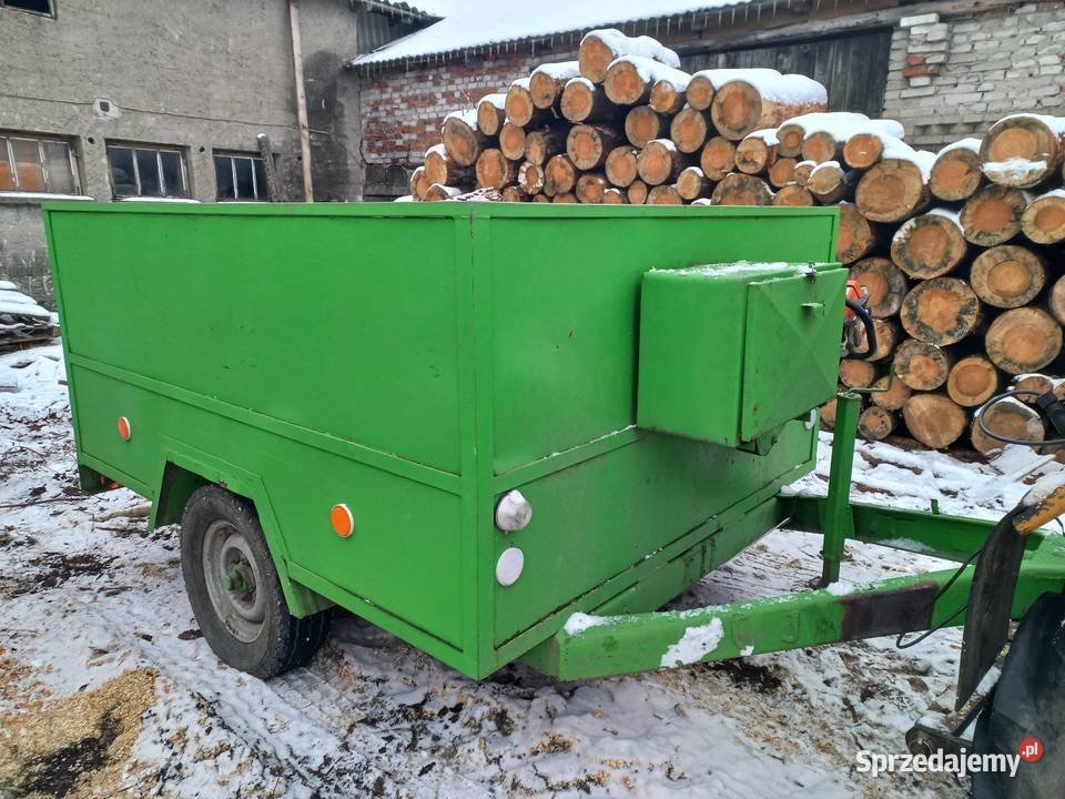 Przyczepa rolnicza sam Wielki Łęck