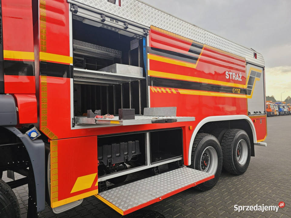 MAN TGS 26440 6x6 9500 l woda 950 piana Daleszyce