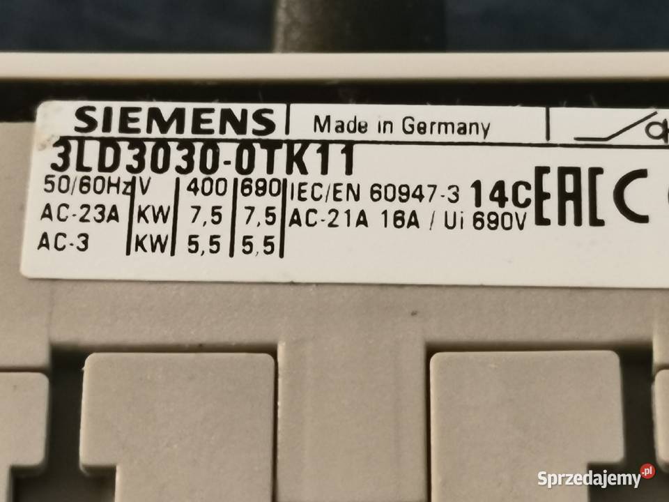 Rozłącznik izolacyjny czarny 3biegunowy 16 mm 16 Pozostałe Wrocław sprzedam