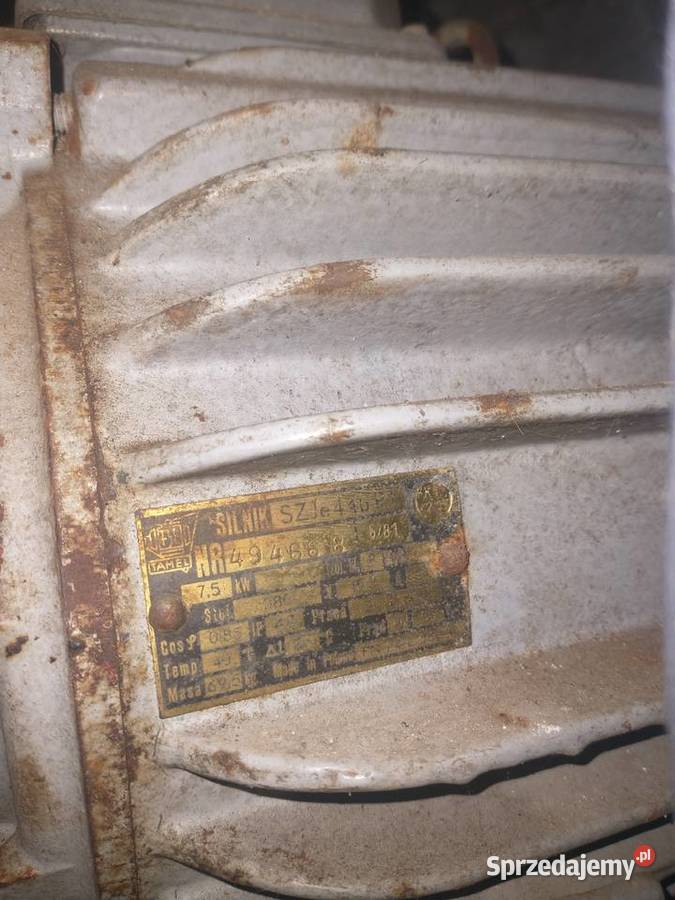 Silnik elektryczny Tamel 75 kW 1981 Rzepin