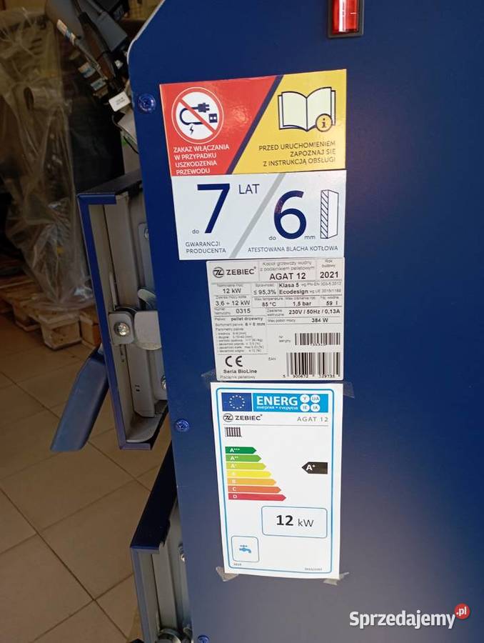 Kocioł Zębiec Ostrowiec Św AGAT 12 kw bezpłatna Piece i kominki świętokrzyskie