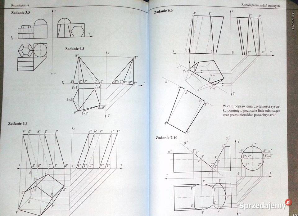 Rzutowanie prostokątne Widoki Lesław Giełdowski Rok wydania 1998