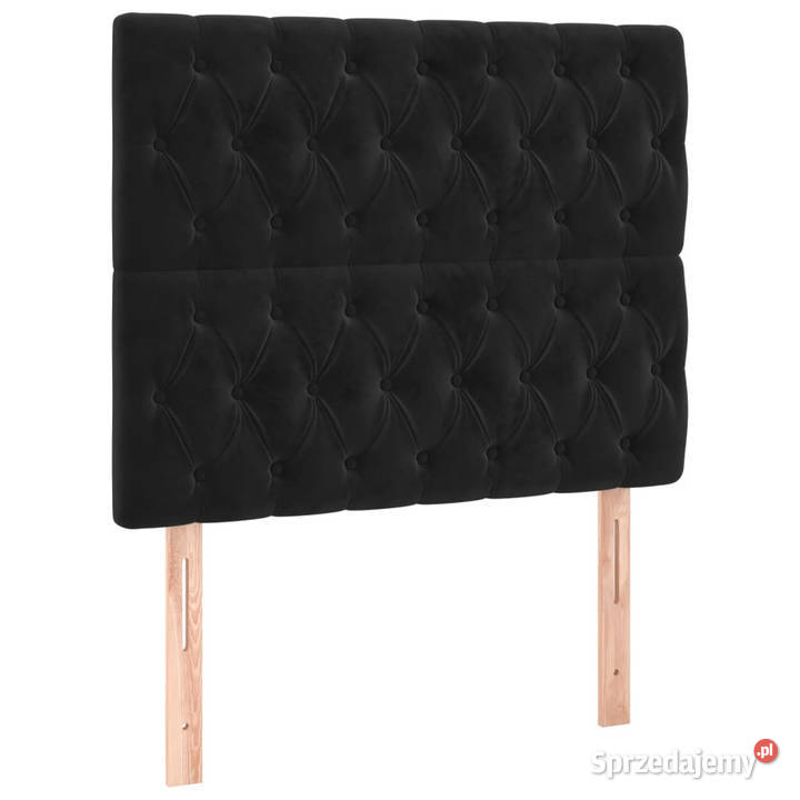 Zagłówek do łóżka z LED czarny 100x7x118128 Warszawa