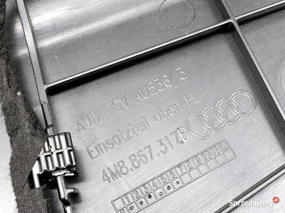 BOCZEK DRZWI LEWY TYŁ AUDI Q8 SUV TAPICERKA sprzedam