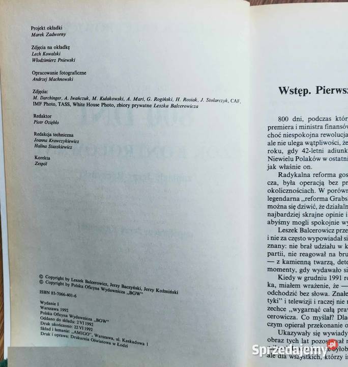 Balcerowicz 800 dno Szok Kontrolowany Pozostałe śląskie Lędziny