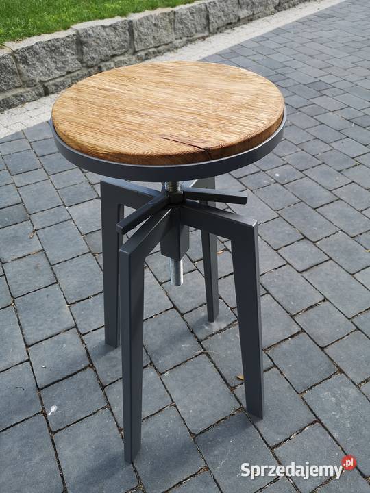 Hoker Loft krzesło barowe Stolarstwo Wesołowski