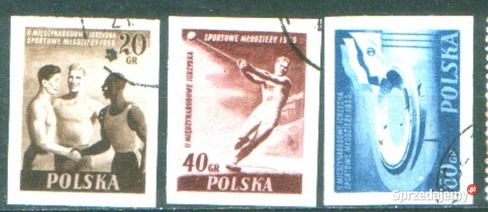 Zn Fi Wykaz zn w opisie kas z 1955 Filatelistyka Kolekcje Gliwice