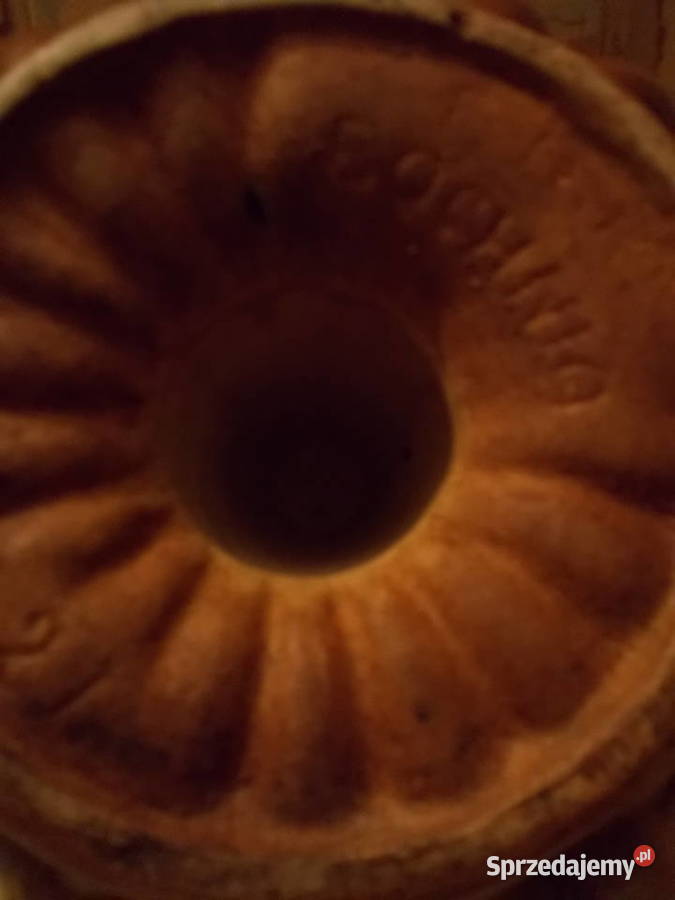 Stara Ceramiczna Forma do Babki Kamionka Bochnia Szczecin