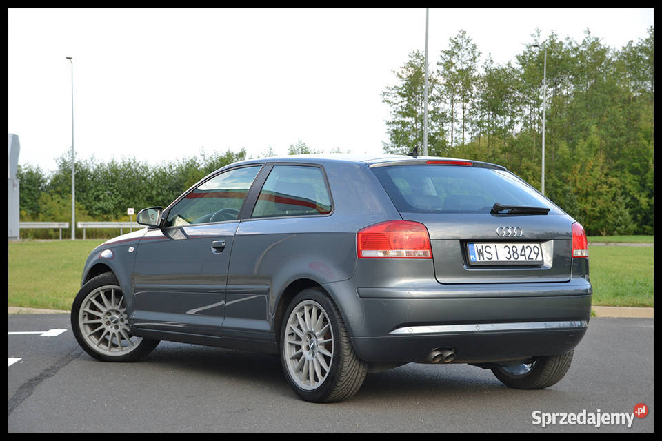 Audi A3 8P 19TDI Automat STRONIC ISOFIX Alufelgi kurtyny powietrzne Siedlce