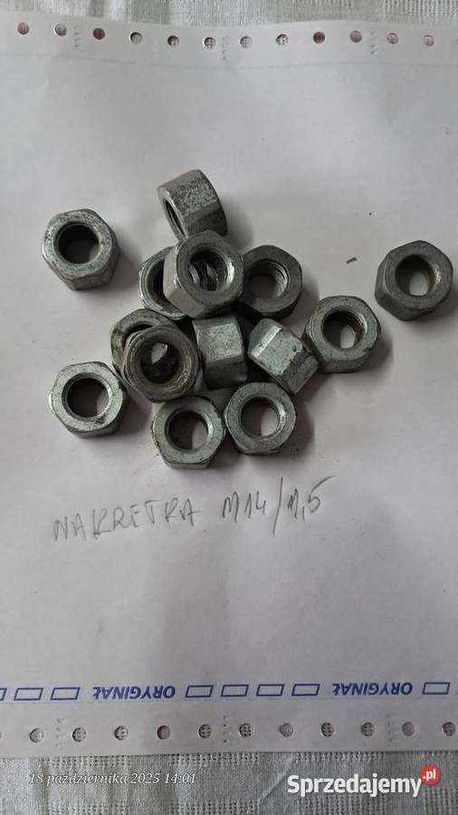Nakrętka szpilki głowicy Zuk silnika S21 lubelskie