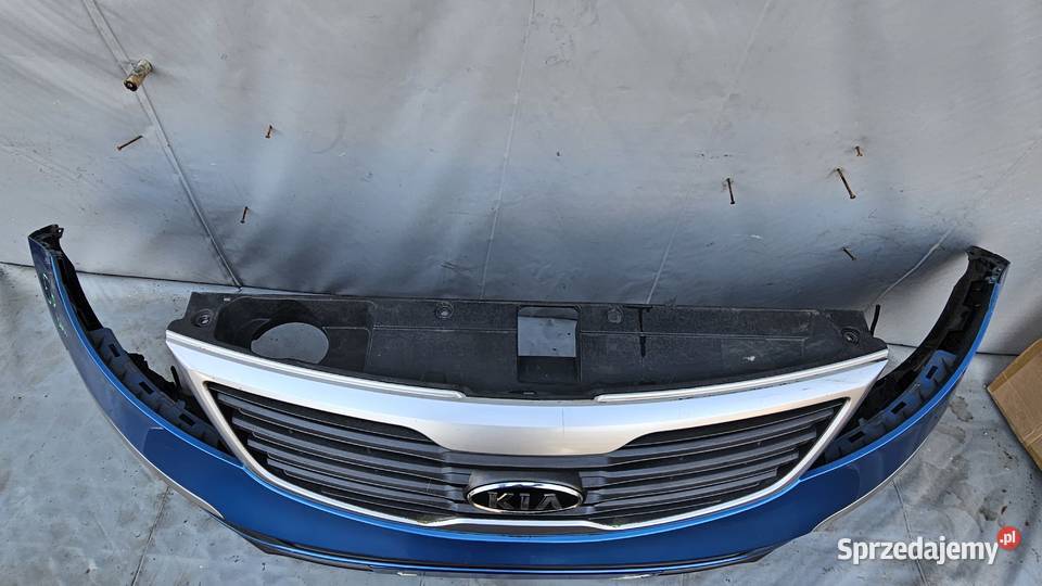 KIA SPORTAGE III ZDERZAK PRZEDNI PRZÓD GRILL