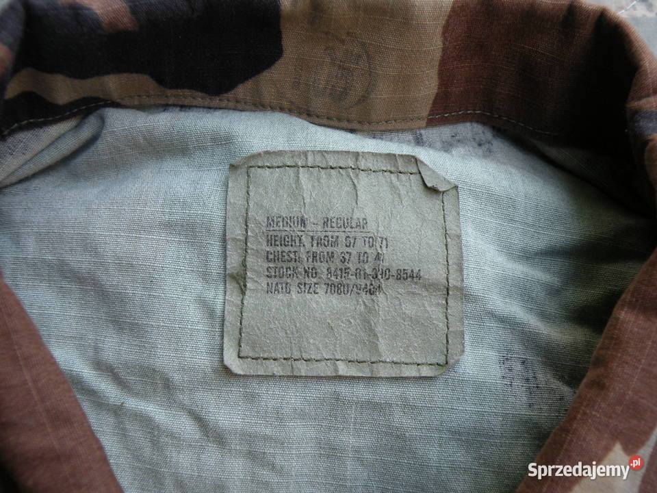 Bluza BDU woodland medium regular ripstop