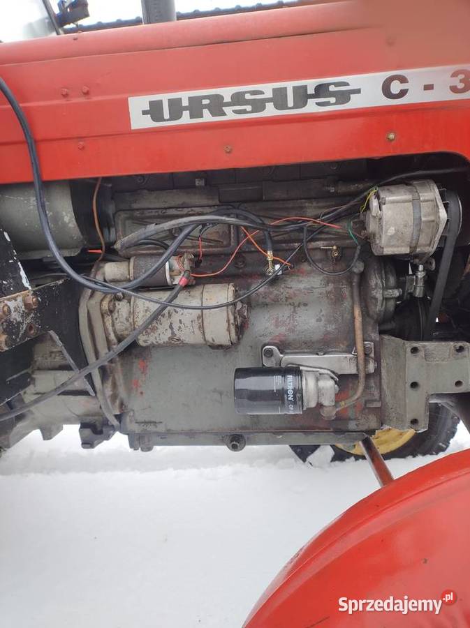 Ciągnik rolniczy Ursus c360355 zarejestrowany w Bidziny