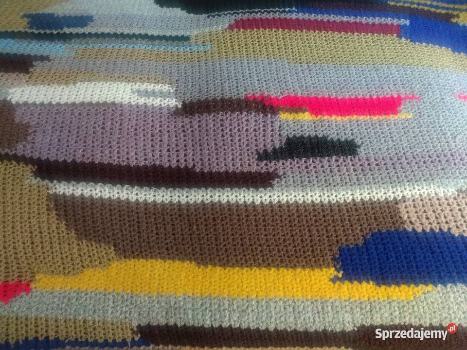 Duzy pled szydełkowa narzuta na kanape Częstochowa