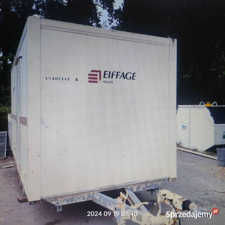 Przyczepa kempingowa kontener mieszkalny 2006 Pozostałe Hajnówka