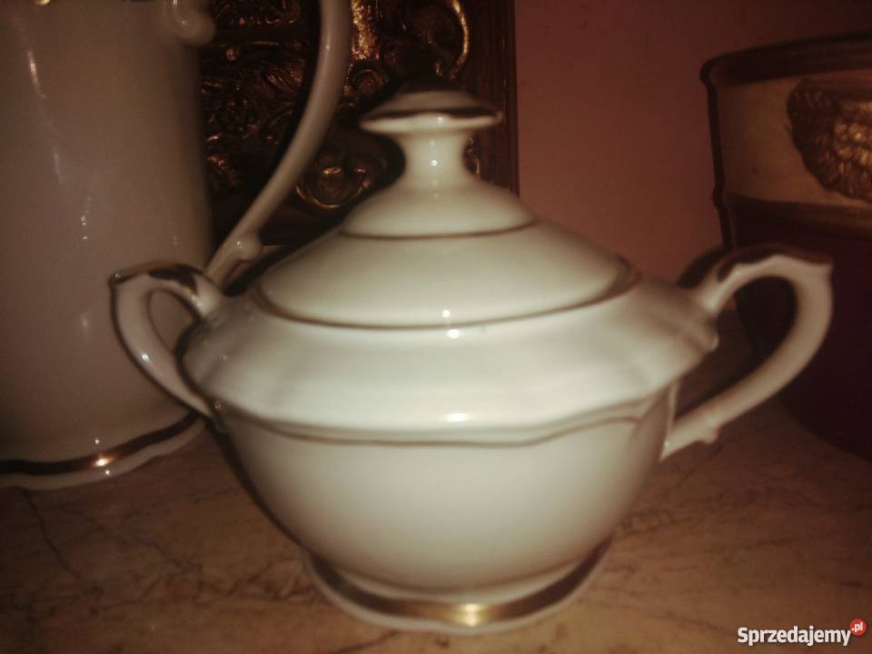 Serwis do Herbatki 9 osób Hackefors Szwecja Gdańsk sprzedam